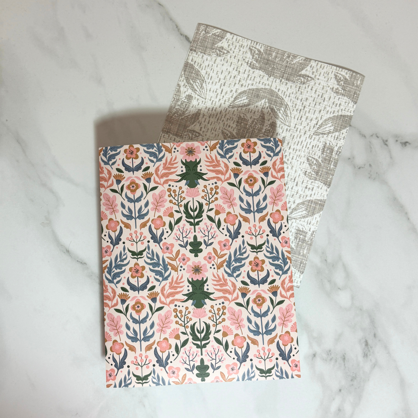 Whimsical Garden Art Print | 8x10 | 11x14 | Bold Floral Wall Art in Pink + Green