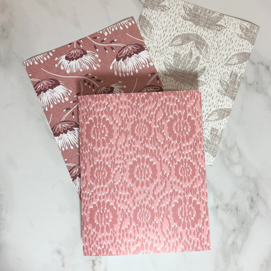 Blush Ikat Art Print | 8x10 | 11x14 | Soft Modern Patterned Wall Art in Pink