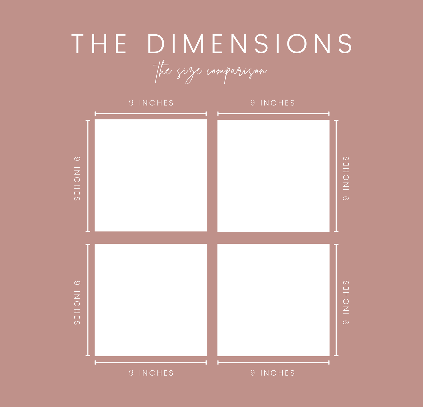 Rosy Outlook | 4-Piece Blush Art Print Set