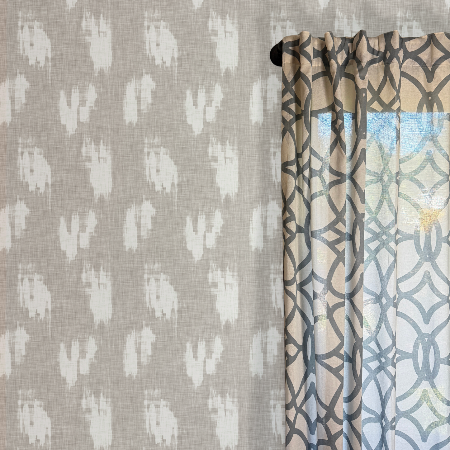 Driftmark Wallpaper – Modern Gray Removable Peel and Stick Wall Covering