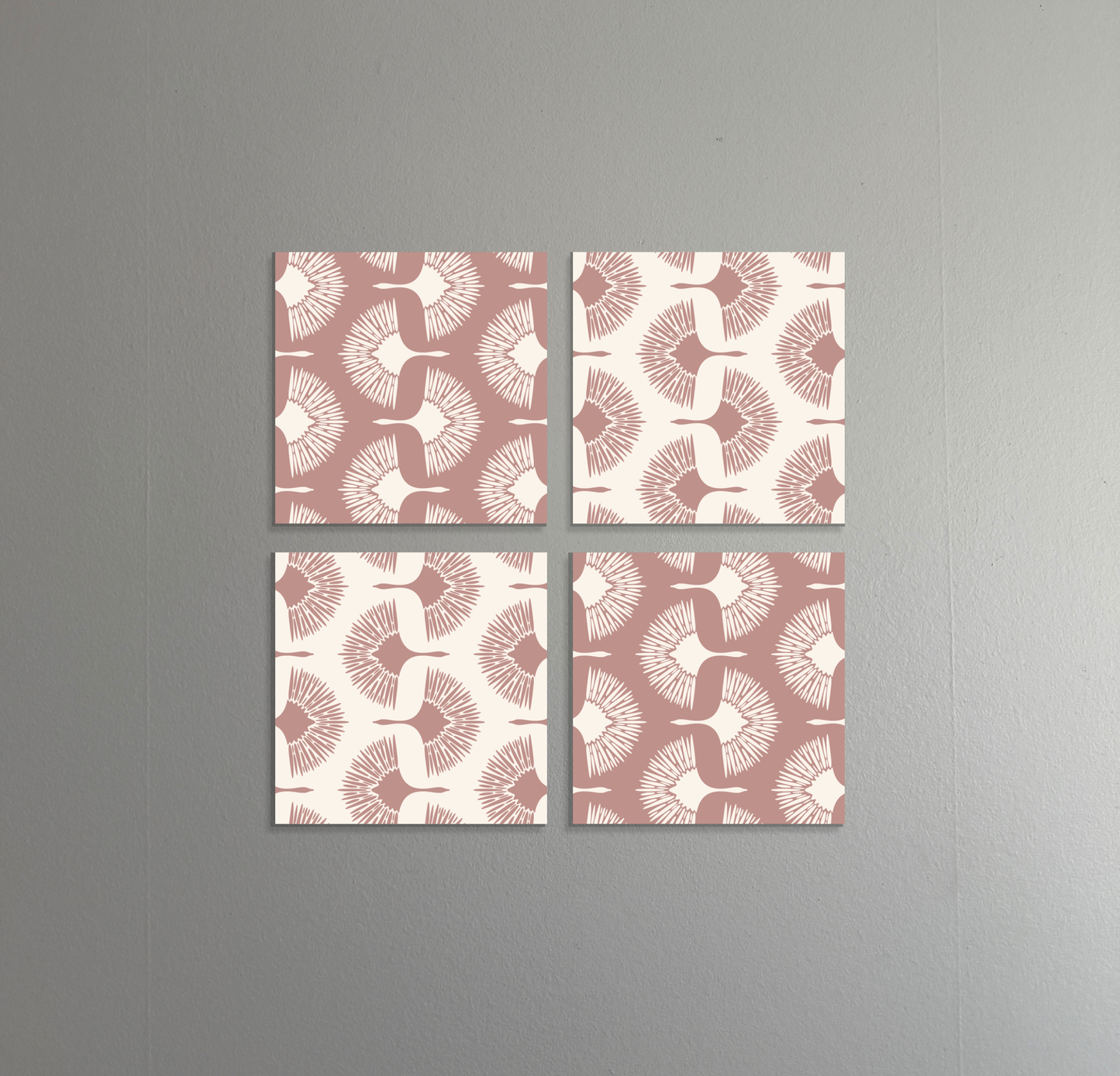 Monochrome Motion | Set of 4 Art Prints | Signature Art Print in Curated Colorways