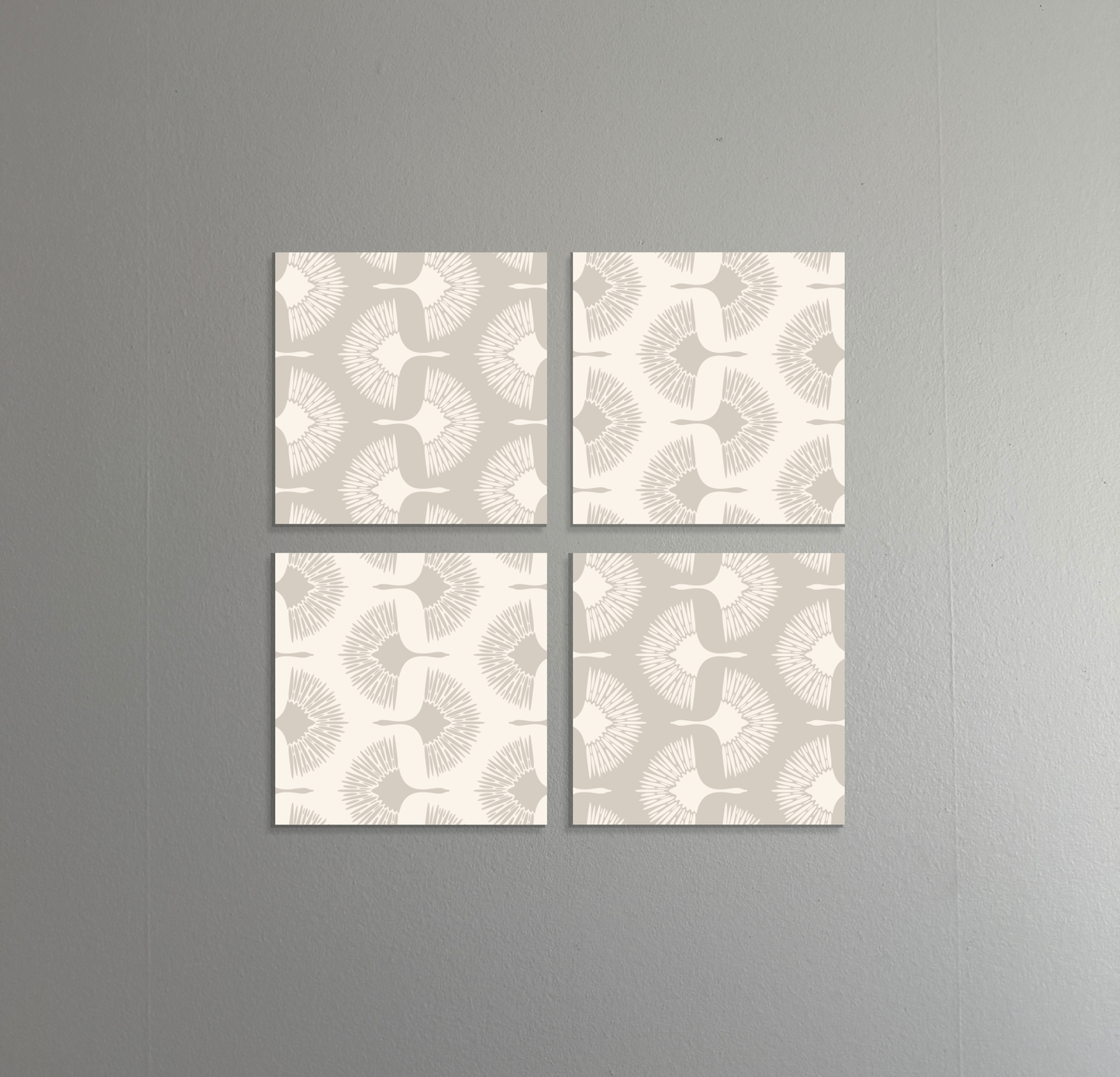 Monochrome Motion | Set of 4 Art Prints | Signature Art Print in Curated Colorways