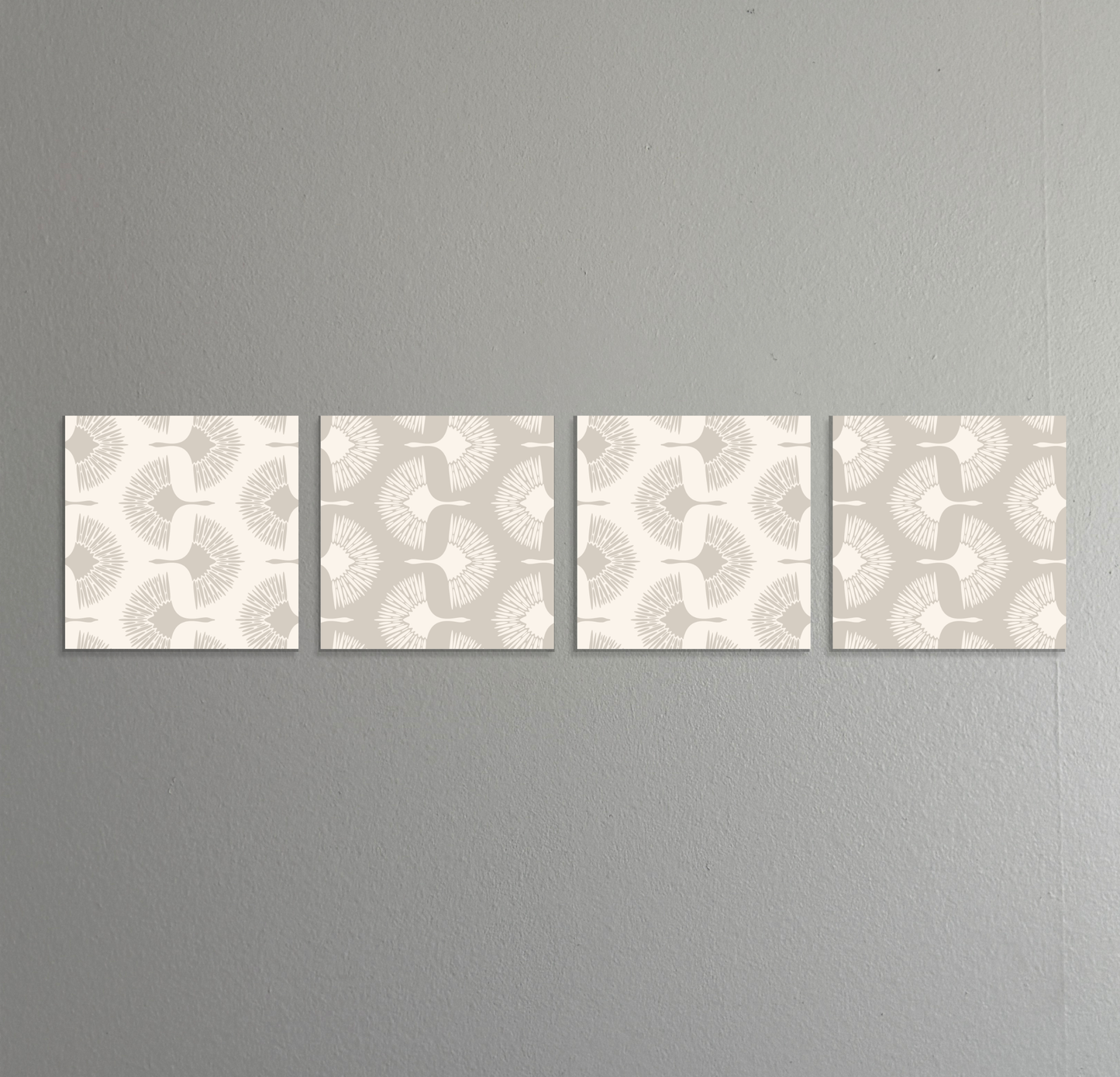 Monochrome Motion | Set of 4 Art Prints | Signature Art Print in Curated Colorways