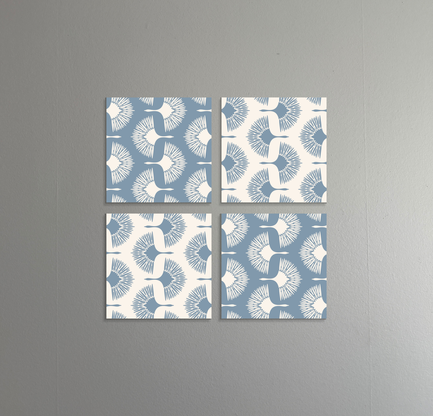 Monochrome Motion | Set of 4 Art Prints | Signature Art Print in Curated Colorways