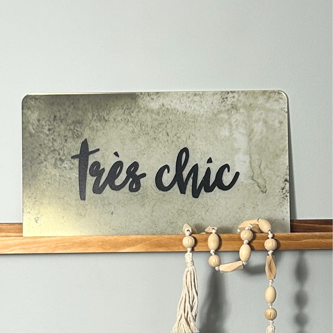 Très Chic Mirror Art – Vintage-Inspired French Wall Décor