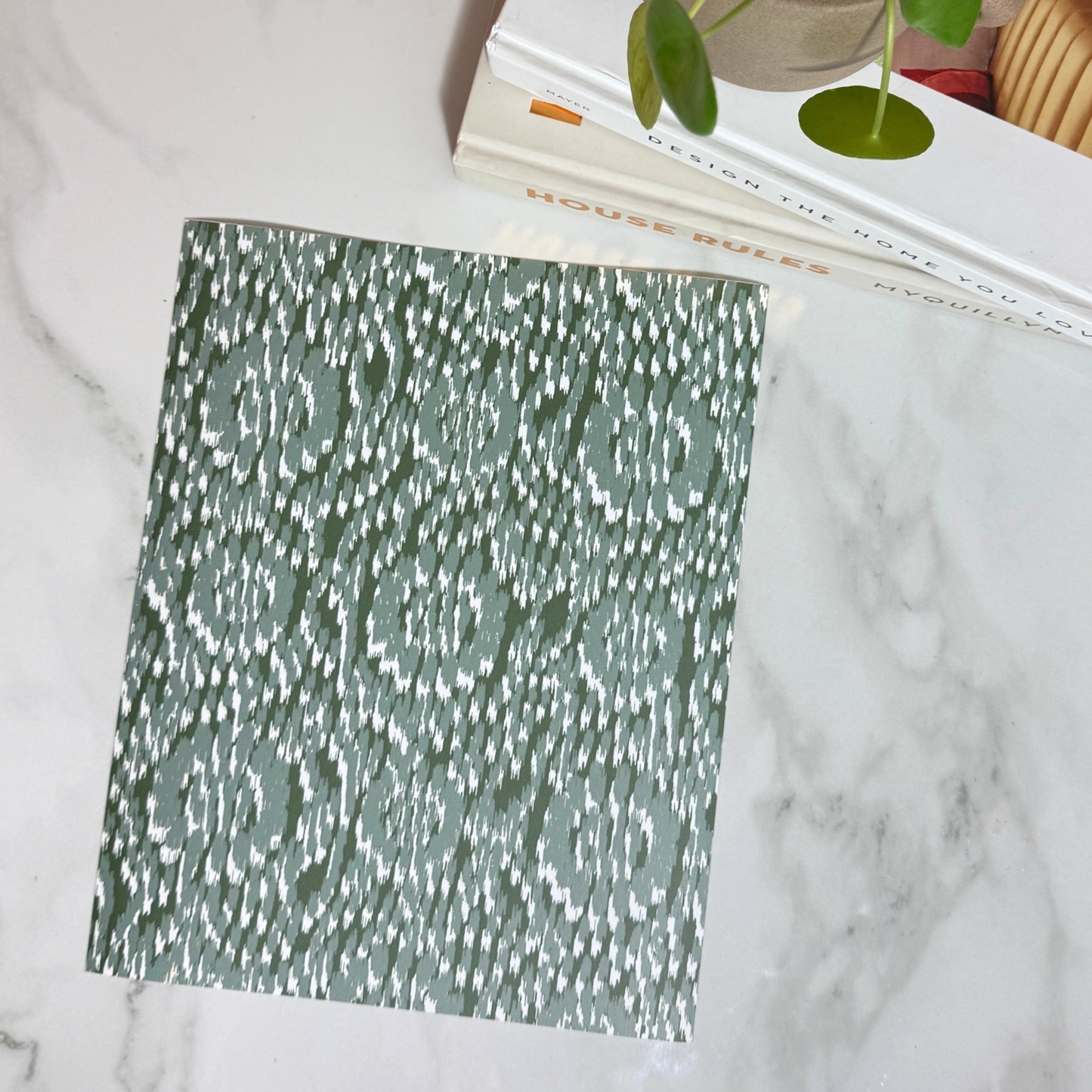 Sage Ikat Art Print  | 8x10  | 11x14 | Bold Modern Wall Art