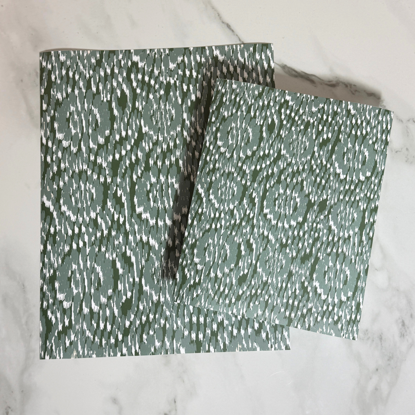 Sage Ikat Art Print  | 8x10  | 11x14 | Bold Modern Wall Art