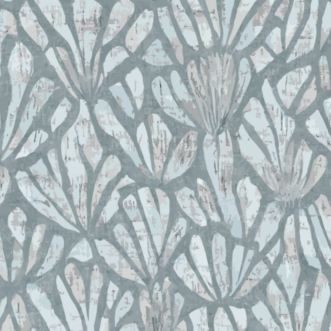 Blue Mist Door Detail Strip | Peel and Stick Door Accent | Soft Blue Gray Neutral Door Trim