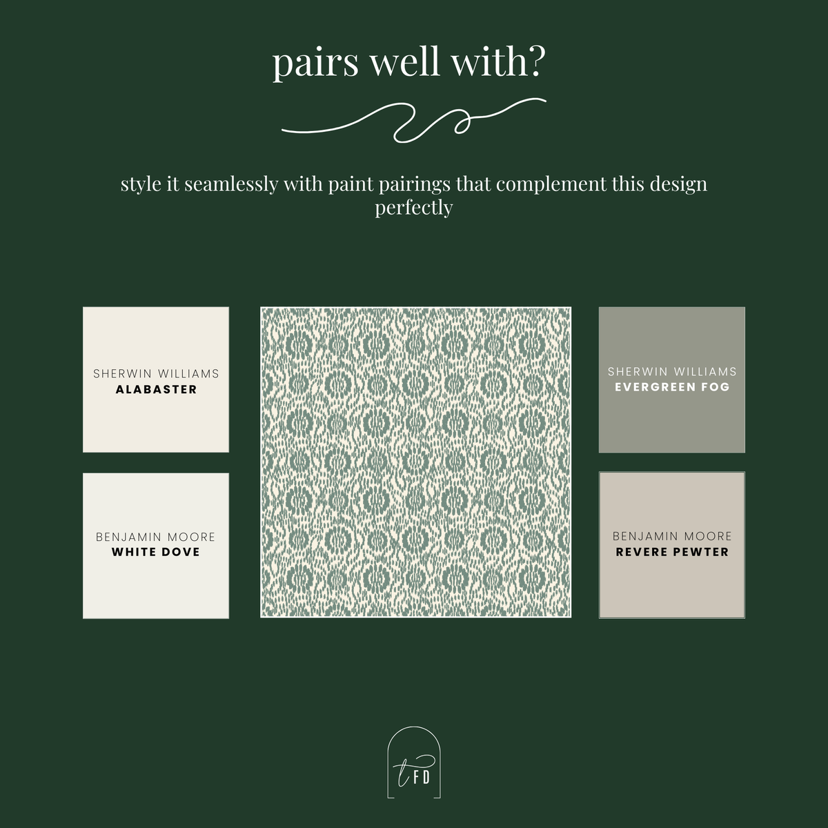 Sage Threads Ikat Wallpaper – Modern Green Peel and Stick Wall Coverin ...