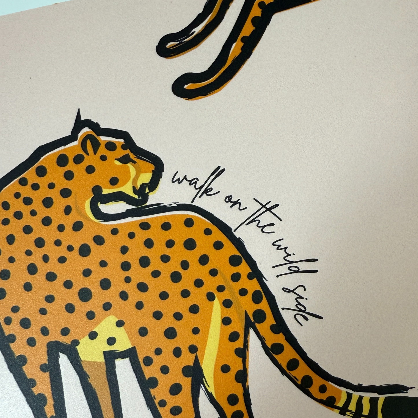 Walk on the Wild Side | Cheetah Print Wall Art | 8x10 and 11x14 Size