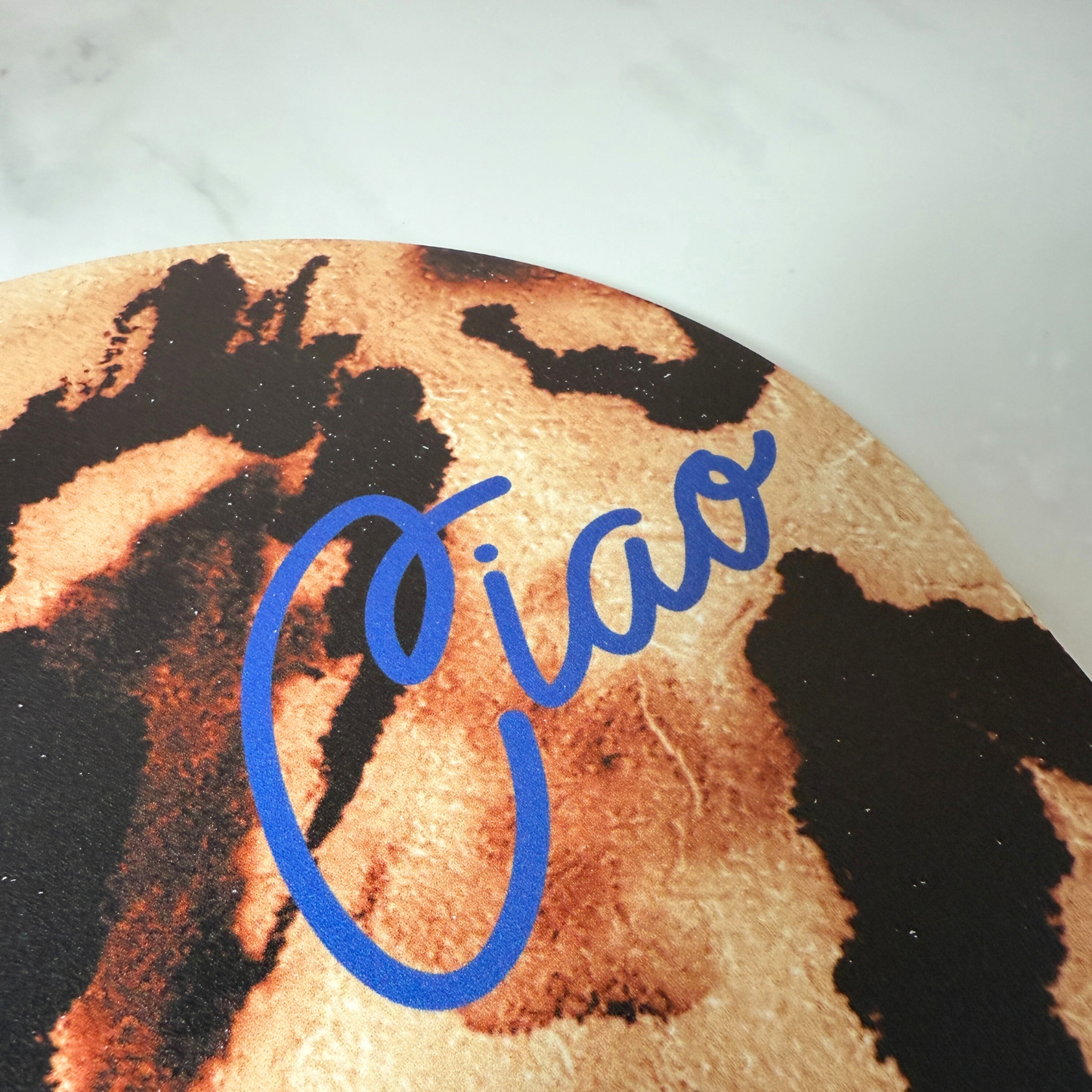 Ciao Mini Arch | Leopard Print Art | Fashion-Inspired Home Decor