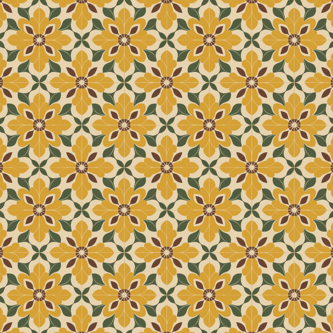 Golden Grove Door Detail Strip | Peel and Stick Door Accent | Golden Floral Door Trim
