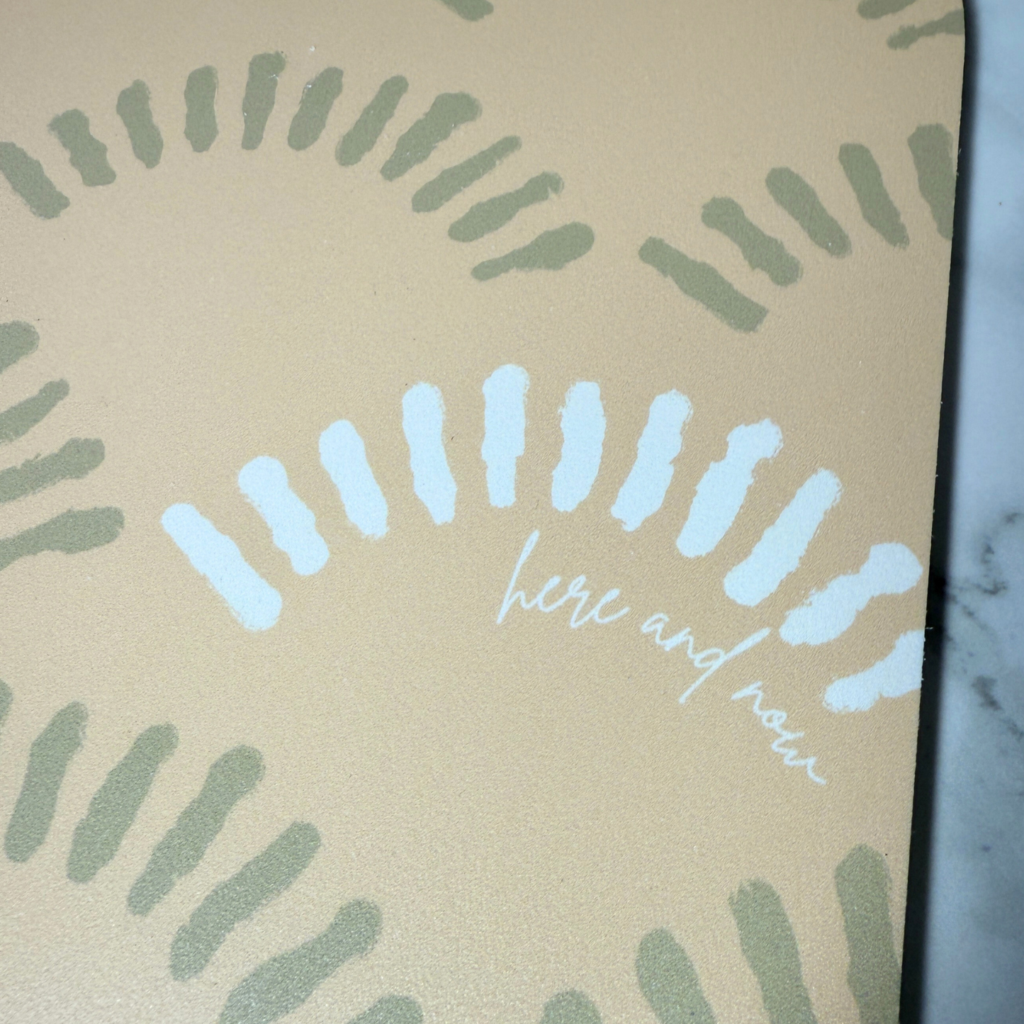 Here and Now Mini Arch | Neutral Modern Wall Art | Mindful Home Decor