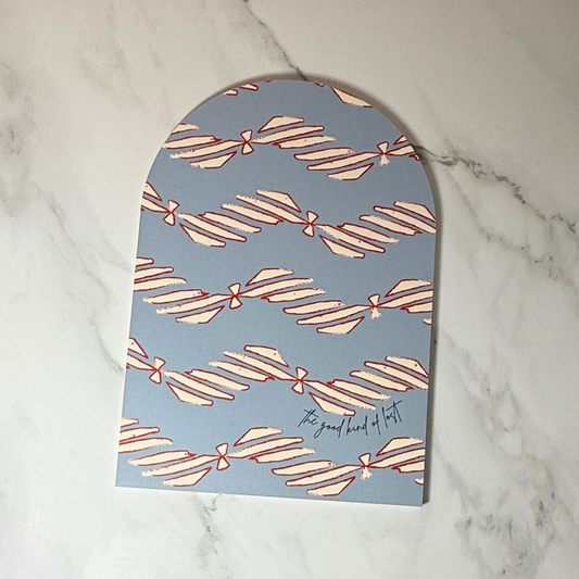 The Good Kind of Lost Mini Arch | Whimsical Ribbon Art | Modern Wall Decor