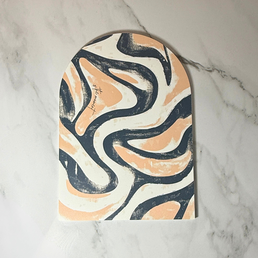 In the Moment Mini Arch | Modern Abstract Wall Art | Mindful Home Decor