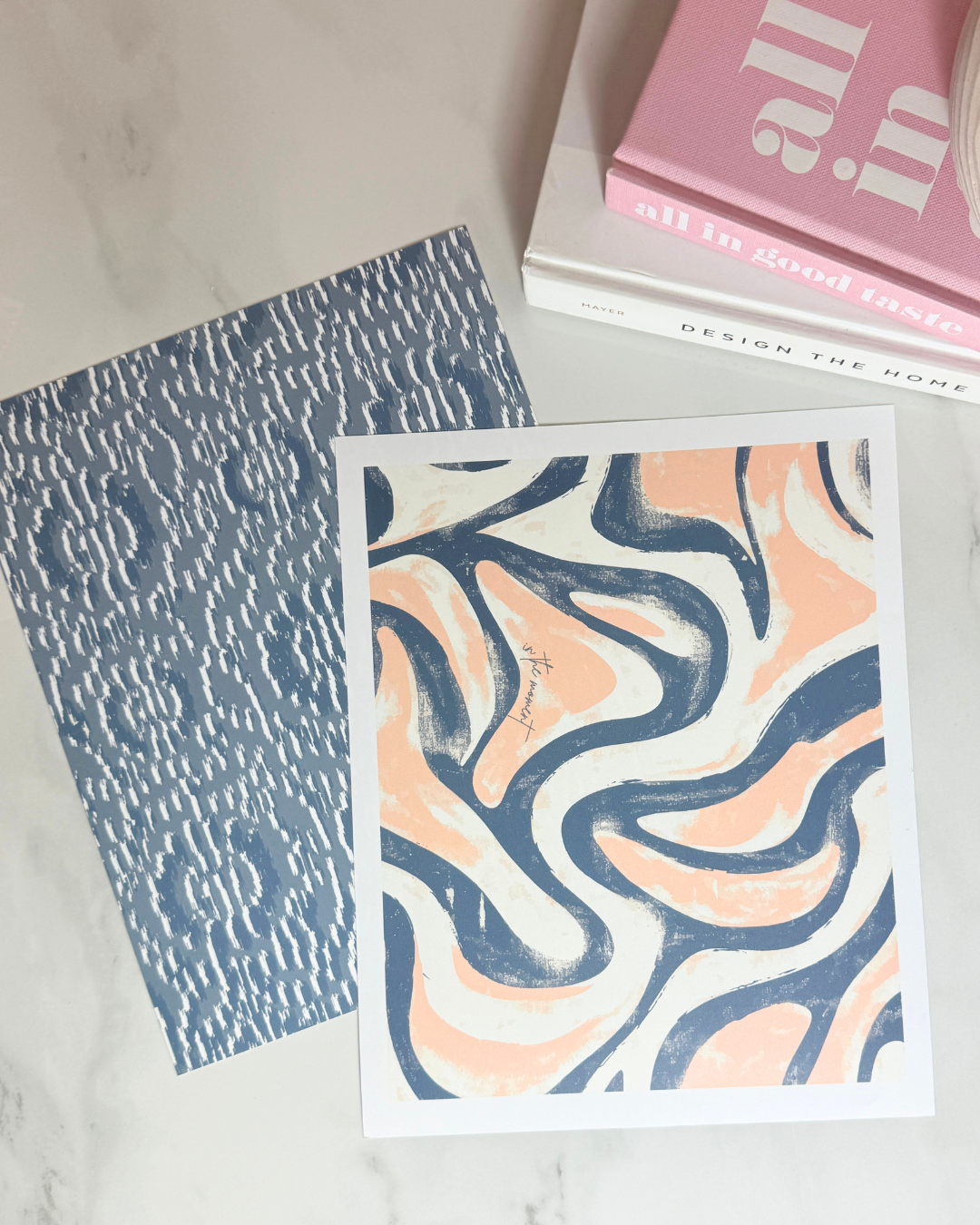 In the Moment | Modern Abstract Wall Art | 8x10 and 11x14 Size