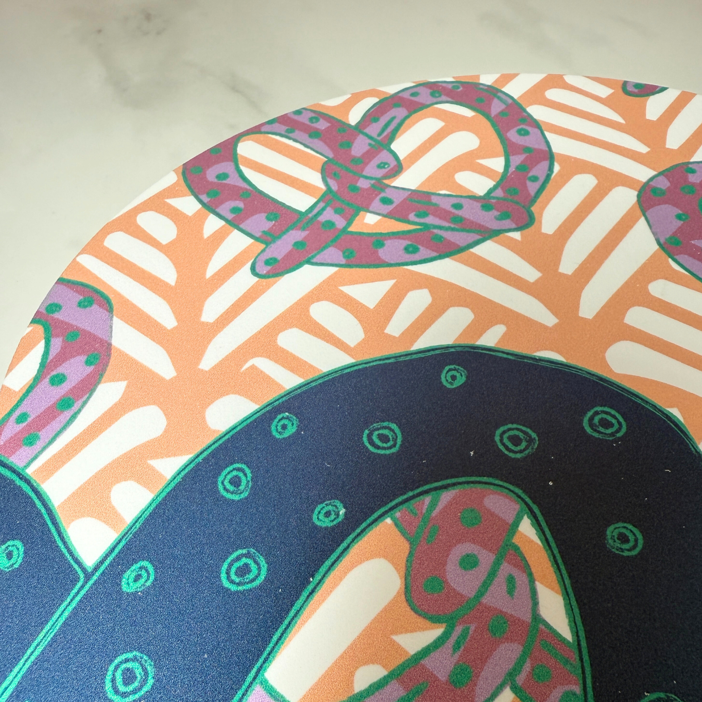 Philly Pretzel Mini Arch | Modern City Inspired Wall Art | Playful Home Decor