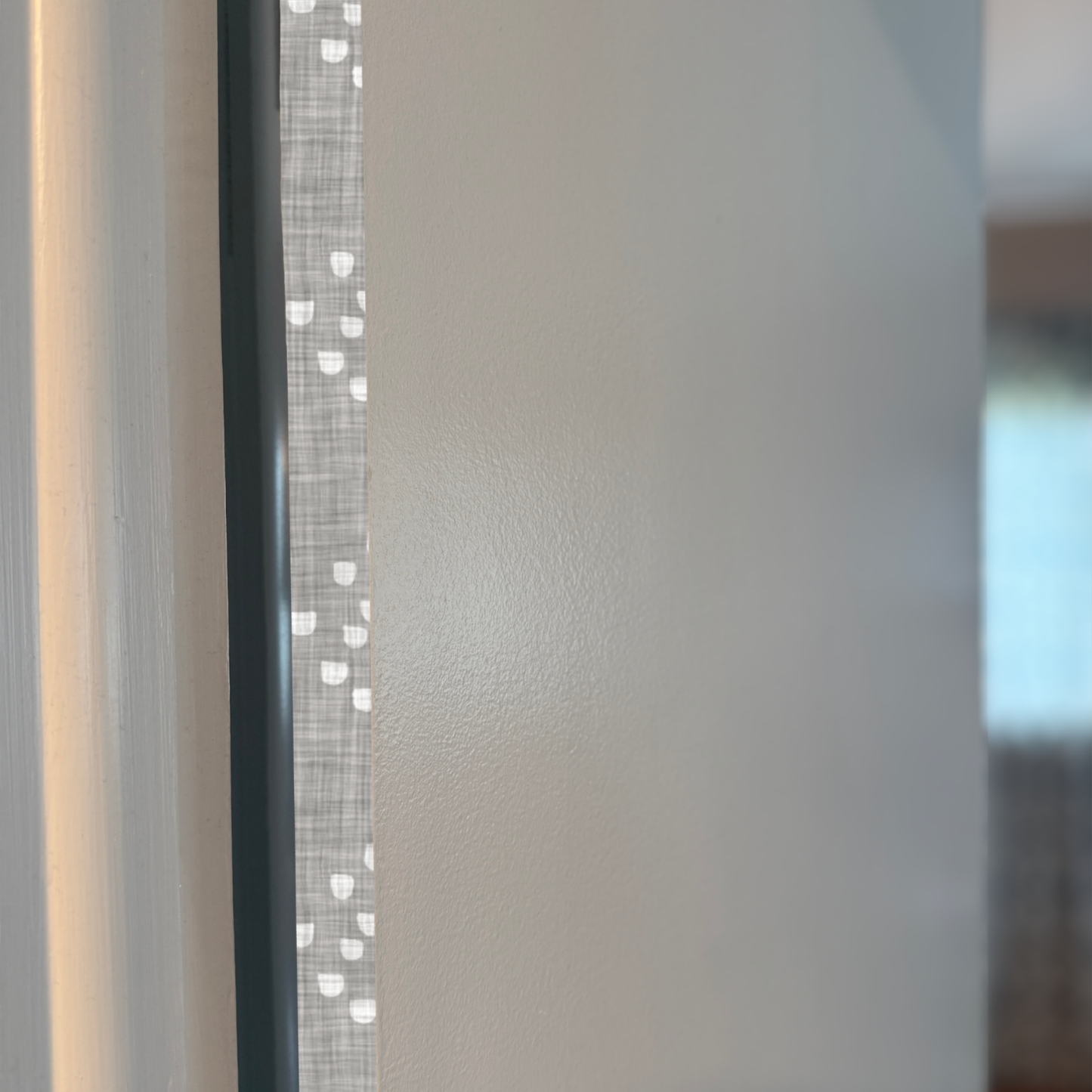 Quiet Scatter Door Detail Strip | Peel and Stick Door Accent