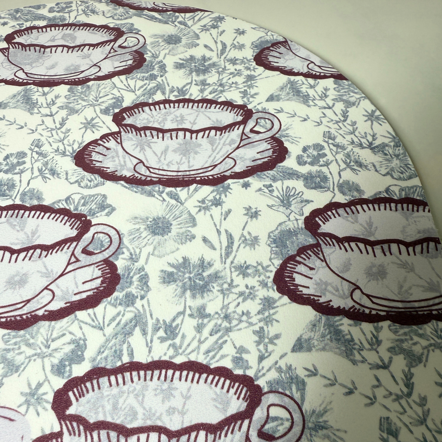 Tea for Two Mini Arch | London Inspired Wall Art | Feminine Floral Home Decor