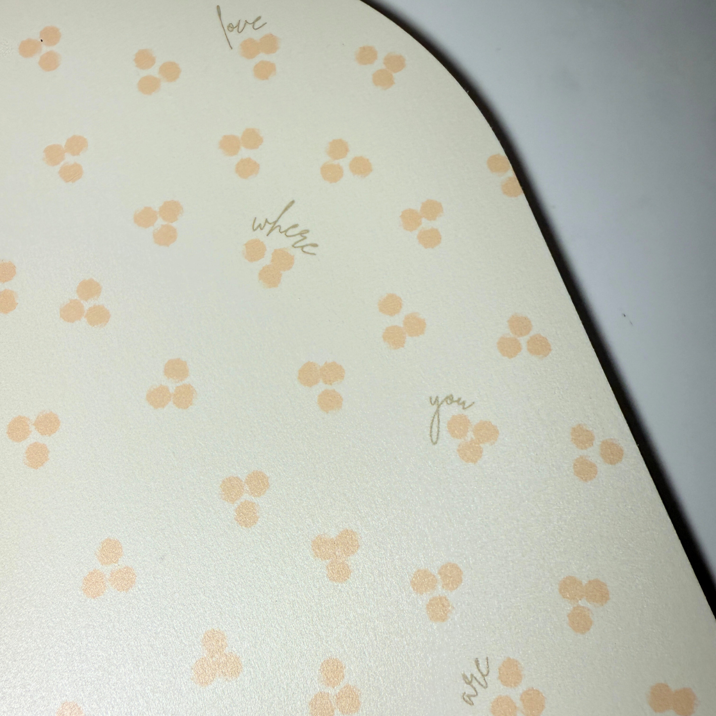 Love Where You Are Mini Arch | Neutral Modern Wall Art | Thoughtful Home Decor